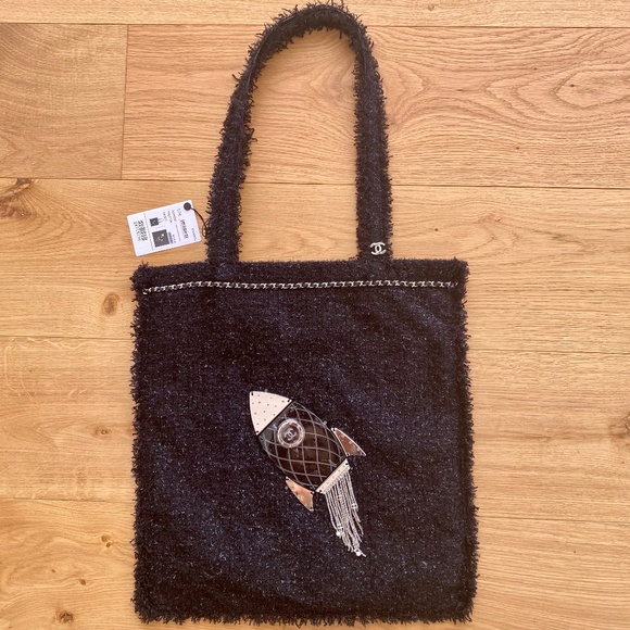 Chanel Handbags - Chanel Rocket Tweed Shopper